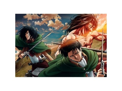 Clementoni Attack on Titan, 500 kpl, Sarjakuvat, 14 vuosi/vuosia