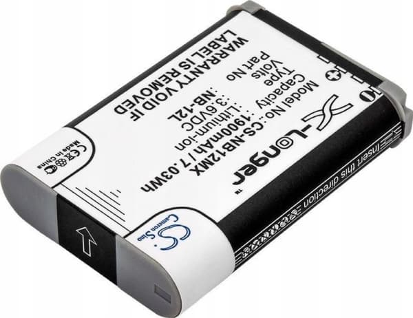 Akumulaattori Cameron Sino Akumulator Bateria Typu Nb-12l / Nb12l Do Canon / Cs-nb12mx