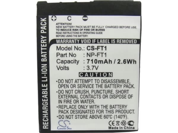 Rechargeable Battery Cameron Sino Rechargeable Battery Type Np-ft1/Npft1 For Sony/Cs-ft1