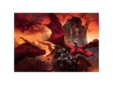Clementoni Dungeons &amp; Dragons, 1000 styck, Dinosaurie, 18 År