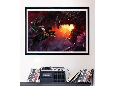Clementoni Dungeons &amp; Dragons, 1000 styck, Dinosaurie, 18 År