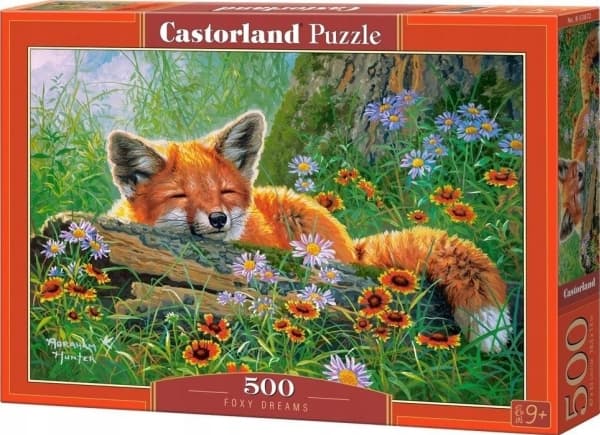 Puslespill 500 Foxy Dreams CASTOR