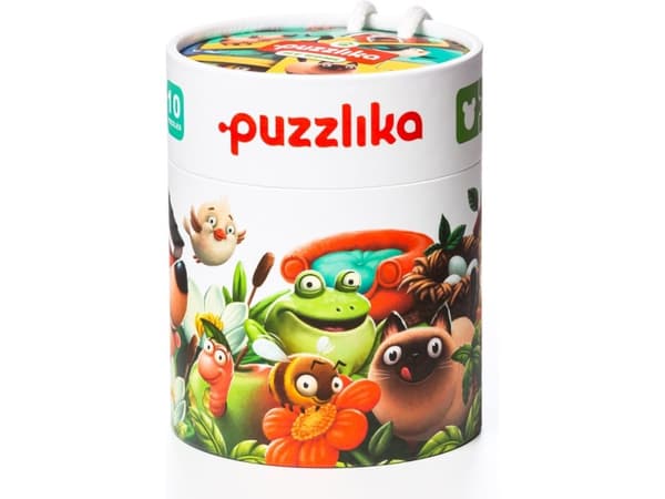 Levenya Puzzlika. Puslespill - Hvor dyrene bor (30624468)
