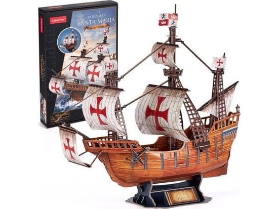 Cubic Fun CUBIC FUN PUSSEL 3D SANTA MARIA
