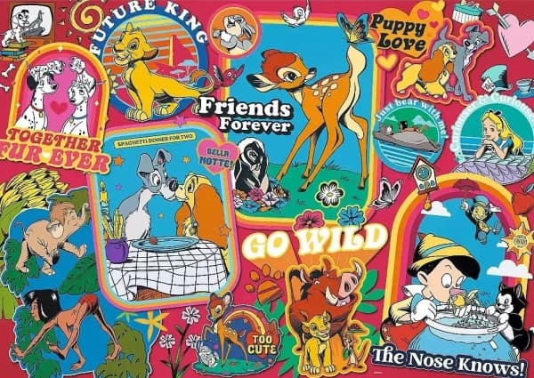 Trefl PUZZLE 500EL TREFL DISNEY OVER THE YEARS PUD
