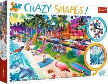 Trefl PUZZLE 600EL TREFL PLAZA IN MIAMI PUD