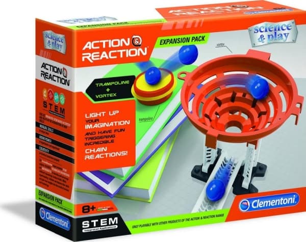 Clementoni Action & Reaction - Funnel + Elastic Pad Expansion Pack