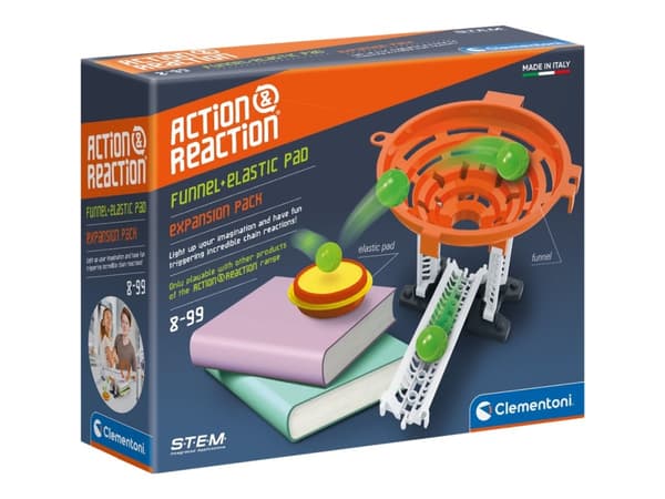 Clementoni Action & Reaction - Funnel + Elastic Pad Expansion Pack