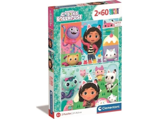 Clementoni GABBY''S DOLLHOUSE, 60 kpl, 4 vuosi/vuosia