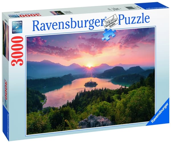 Puslespill 3000 Lake Bled Slovenia