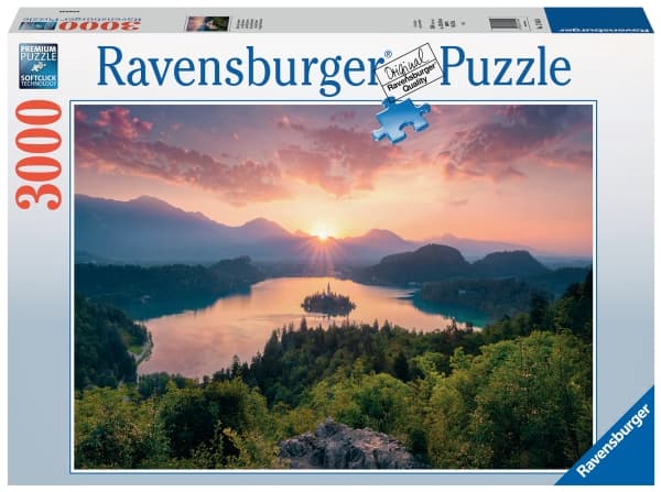 Puslespill 3000 Lake Bled Slovenia