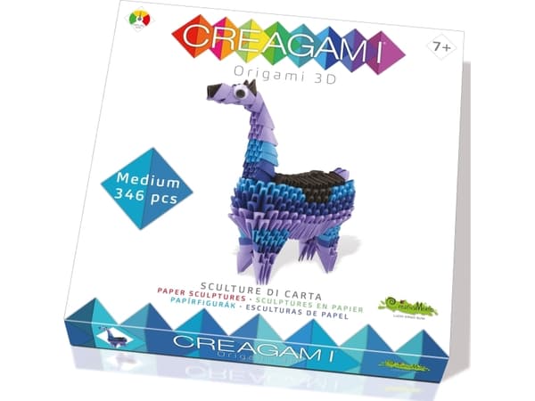 Creagami Origami 3D Lama 346 for deg (3178726)