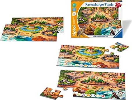 Ravensburger tiptoi 00138, 12 stykker, Tegneserier, 3 år