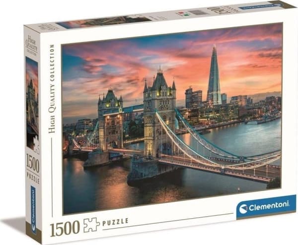 Clementoni High Quality Collection LONDON TWILIGHT, 1500 pc(s), City, 10 yr(s)