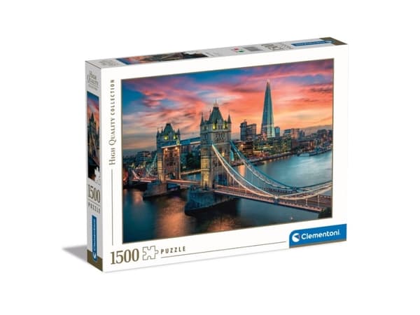 Clementoni High Quality Collection LONDON TWILIGHT, 1500 pc(s), City, 10 yr(s)
