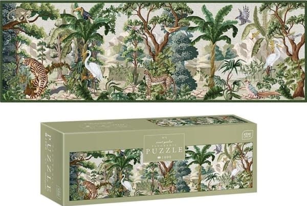 Panoramic Puzzle 1000el Secret Garden 1 INTERDRUK