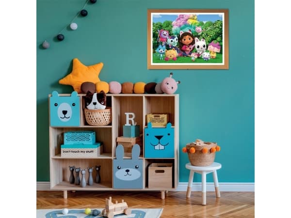 Clementoni Supercolor Gabbys Dollhouse, 24 styck, Tecknade serier, 3 År