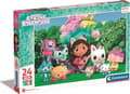 Miniatyrbild 5 av 5: Clementoni Supercolor Gabbys Dollhouse, 24 styck, Tecknade serier, 3 År