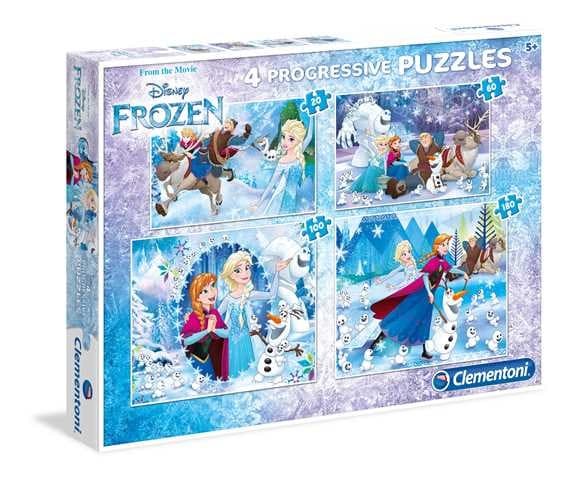 Clementoni Pussel med isberg 20+60+100+180 (07723)