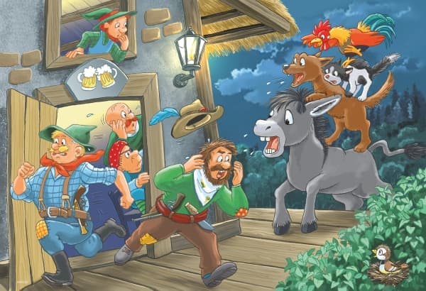 Ravensburger 05719, Sarjakuvat, 4 vuosi/vuosia