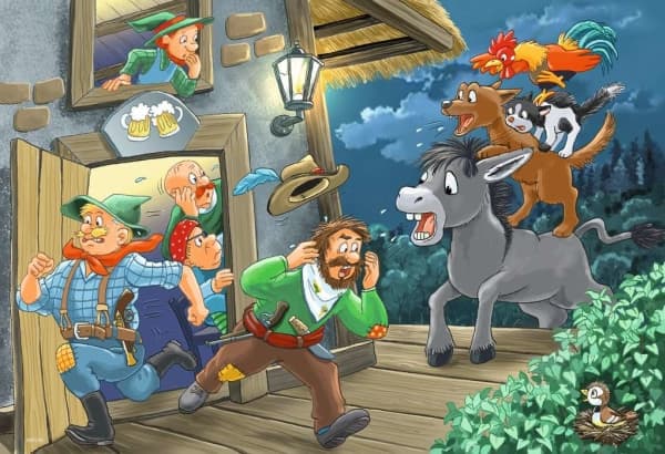 Ravensburger 05719, Sarjakuvat, 4 vuosi/vuosia