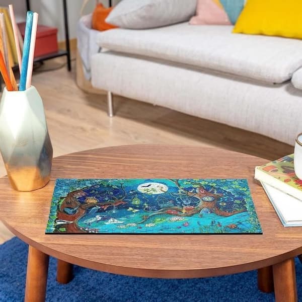 Träpussel 500 st Fantastisk skog
