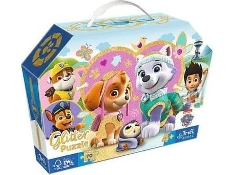 Trefl Puzzle 70 Glitter Adorable Skye and Everest TREFL
