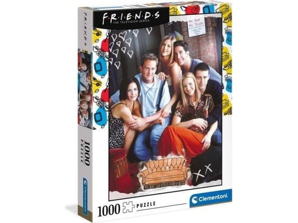 Clementoni Friends, 1000 kpl, Televisio/Elokuvat, 10 vuosi/vuosia