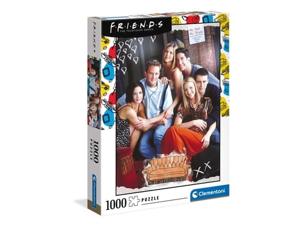 Clementoni Friends, 1000 kpl, Televisio/Elokuvat, 10 vuosi/vuosia