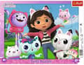 Pikkukuva 1 / 2: Trefl Puzzle 25el kehys Meet Gabi. Gabby's Dollhouse 31415 Trefl
