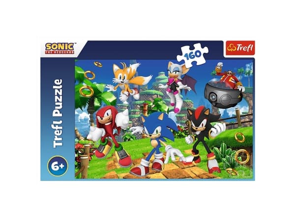 Trefl PUZZLE 160EL TREFL SONIC AND THE FRIENDS BOX