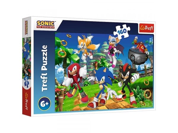 Trefl PUZZLE 160EL TREFL SONIC AND THE FRIENDS BOX