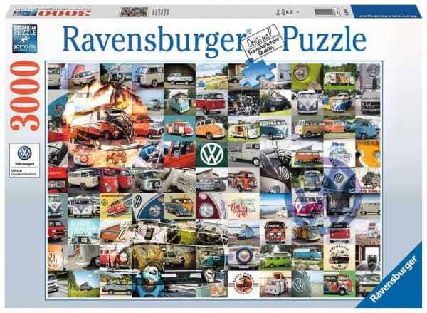 Ravensburger 16018, 3000 kpl, 14 vuosi/vuosia