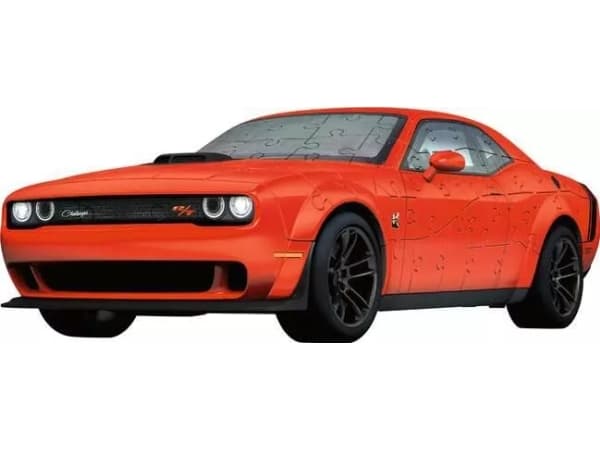 Ravensburger Dodge Challenger R/T Scat Pack Widebody, 108 kpl, Ajoneuvot, 10 vuotta