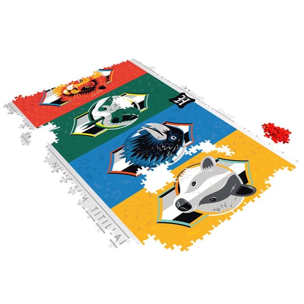 Harry Potter - Hogwarts hus pussel 500 bitar