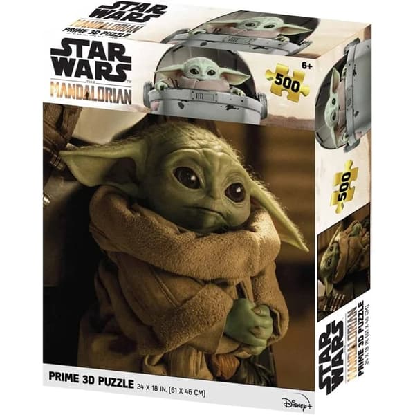Star Wars: The Mandalorian - Lenticular pussel Grogu 500 bitar 61x46 cm