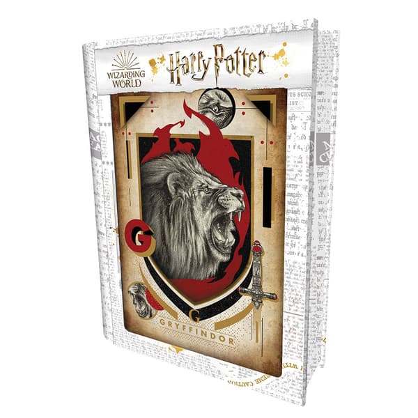 Harry Potter - Gryffindor House Lentikulärt pussel 300 bitar 41x31 cm
