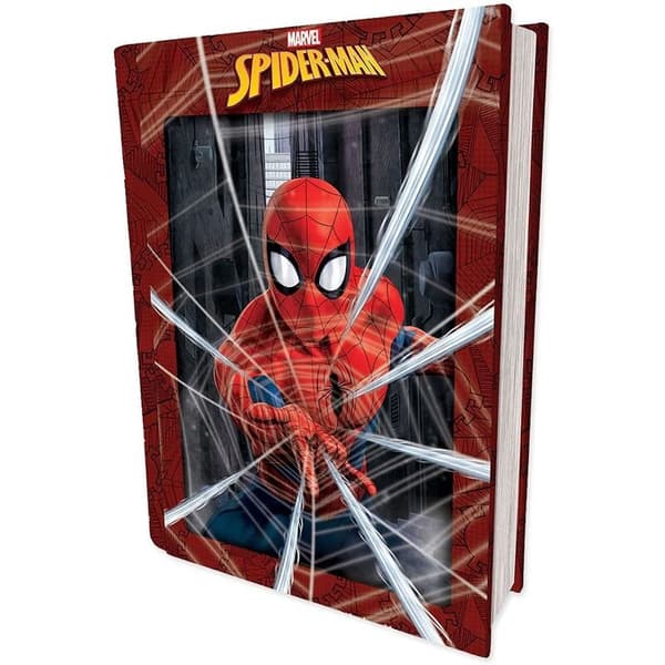 Marvel - Spider-Man lentikulärt bokpussel 2 300 bitar 41x31 cm