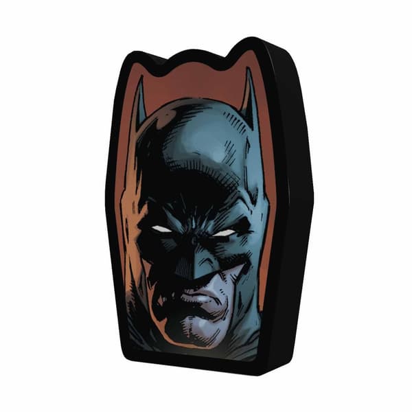 DC Comics - Batman Lenticular Pussel med formad plåtask 300 bitar 46x31 cm