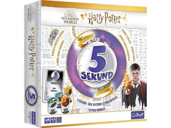 Trefl 02242 Peli 5 sekuntia Harry Potter