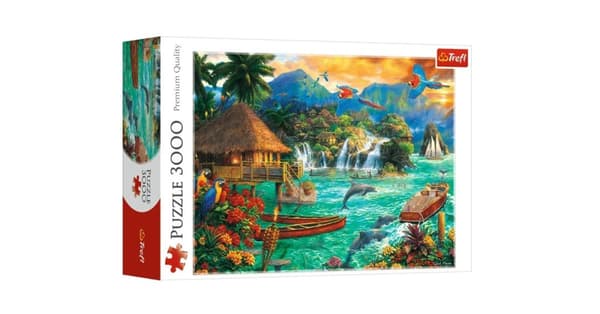 Trefl 3000 Piece Jigsaw Puzzle  Island Life