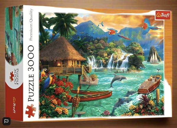 Trefl 3000 Piece Jigsaw Puzzle Island Life