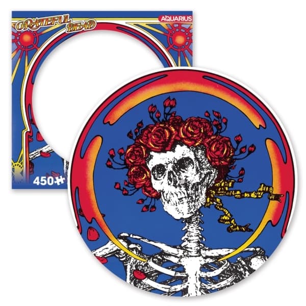 Grateful Dead Skull & Roses 450Pc Picture Disc Puzzle
