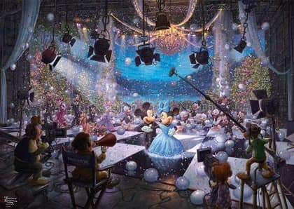 Schmidt Spiele Disney 100th Celebration, 1000 stykker, Tegneserier, 12 år