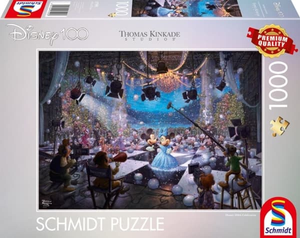Schmidt Spiele Disney 100th Celebration, 1000 stykker, Tegneserier, 12 år