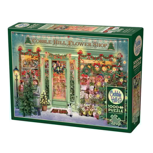 Cobble Hill Pussel - Christmas Flower Shop 1000 Palaa