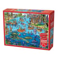 Miniatyrbillede 1 af 2: Cobble Hill Gone Fishing 1000 Brikker