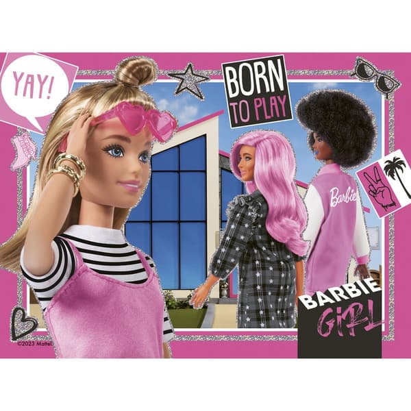 Barbie puzzles 12-16-20-24pzs