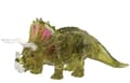 Miniatyrbild 1 av 2: 3D-pussel av kristall - Dinosaurie Triceratops