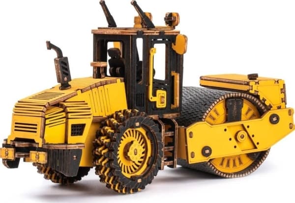 Robotime ROBOTIME 3D-puslespillmodell av tre - Road Roller